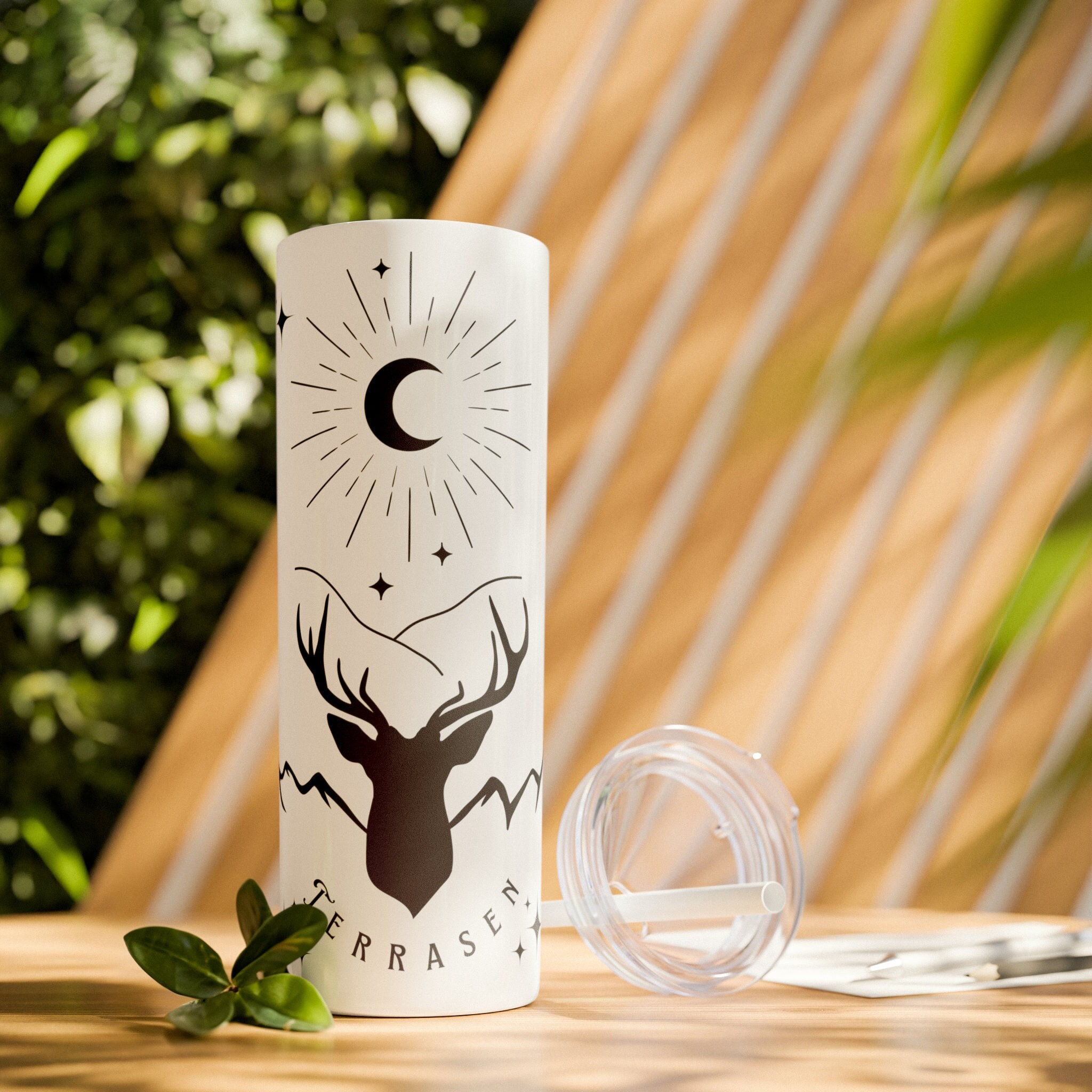 Throne of Glass Inspired: Glass Water Bottle
