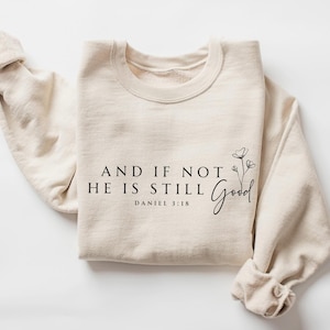 E se non è vero, è comunque una buona maglietta, felpa cristiana, versetto della Bibbia, abbigliamento religioso, merchandising della fede, regalo per lei, maglietta di Gesù, Daniele 3:18