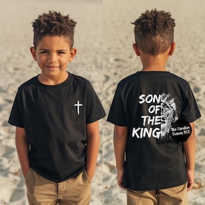 Son of the King Shirt, Christian Shirts for Kids, Youth Christian Shirt, Religious Shirt, Youth Christian T-shirts, Christian Boys Shirts