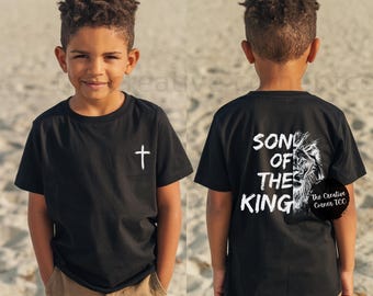 Son of the King Shirt, Christian Shirts for Kids, Youth Christian Shirt, Religious Shirt, Youth Christian T-shirts, Christian Boys Shirts