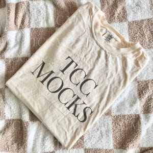 Comfort Colors 1717 Ivory T-Shirt Mockup Comfort Colors Mockup Ivory Shirt Mockup BOHO Shirt Mockup Flat Lay shirt Mockup, Folded Tee Mockup