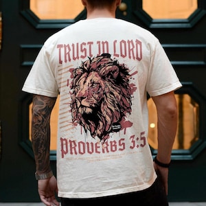 Mens Christian Shirts Christian T Shirts Mens Christian TShirts Gift for Men Christian Gift Bible Verse Shirt Christian Father&#39;s Day Gift