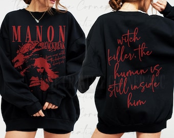 Throne of Glass Manon Blackbeack Shirt, Fireheart Sweatshirt, Dragon Fantasy Booksh Sweatshirt, ACOTAR Shirt, TOG Merch, SJM Merch