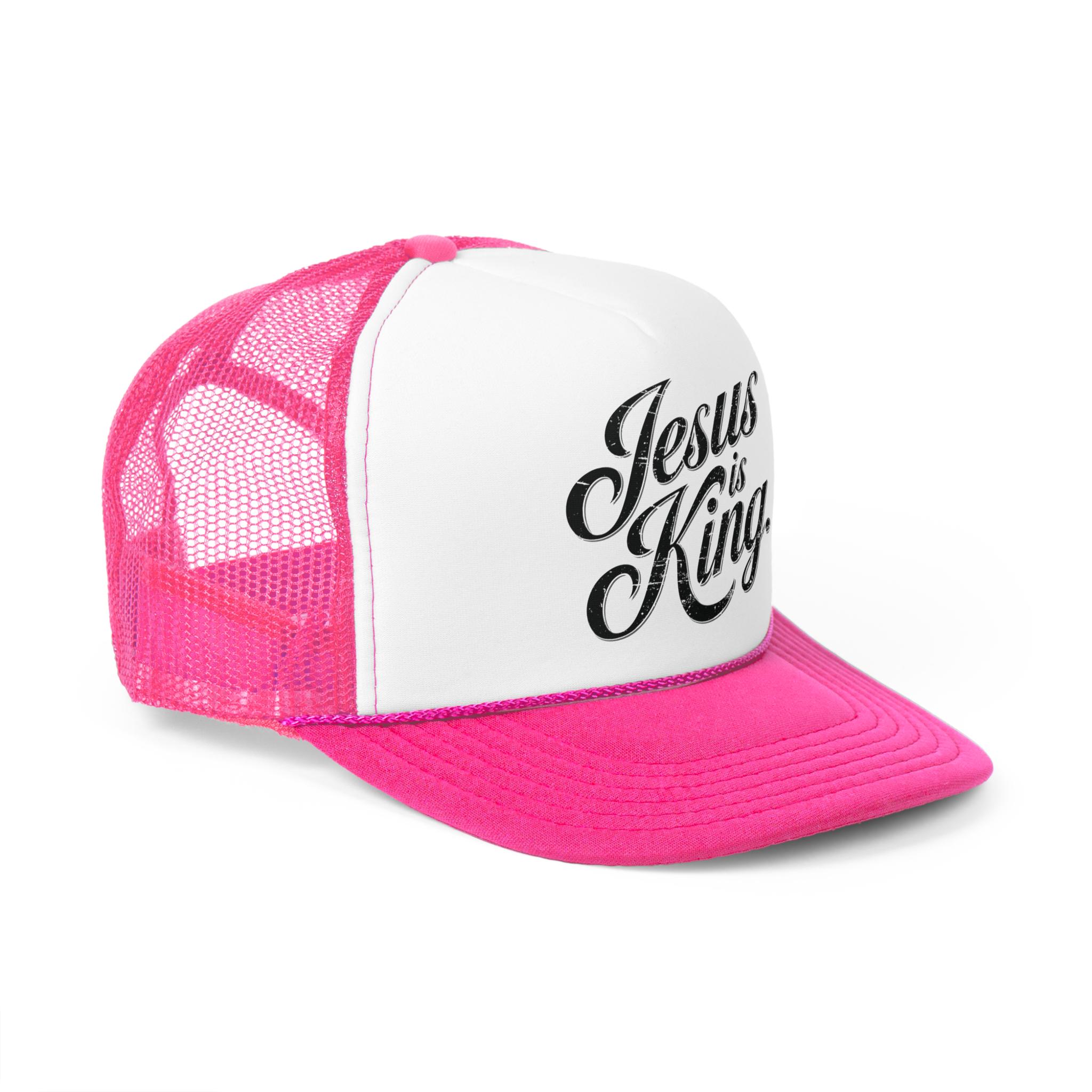 Casquette Baseball Jesus Is King - Unisexe Style Chrétien - Coton Mélange