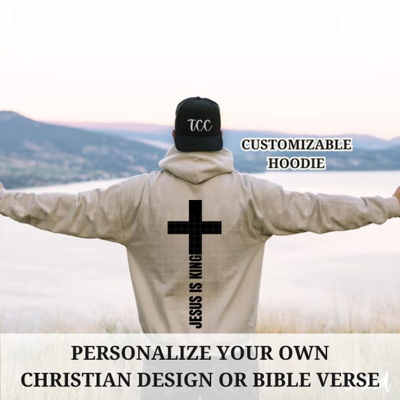 Personalized Christian Hoodie Personalized Christian Hoodie