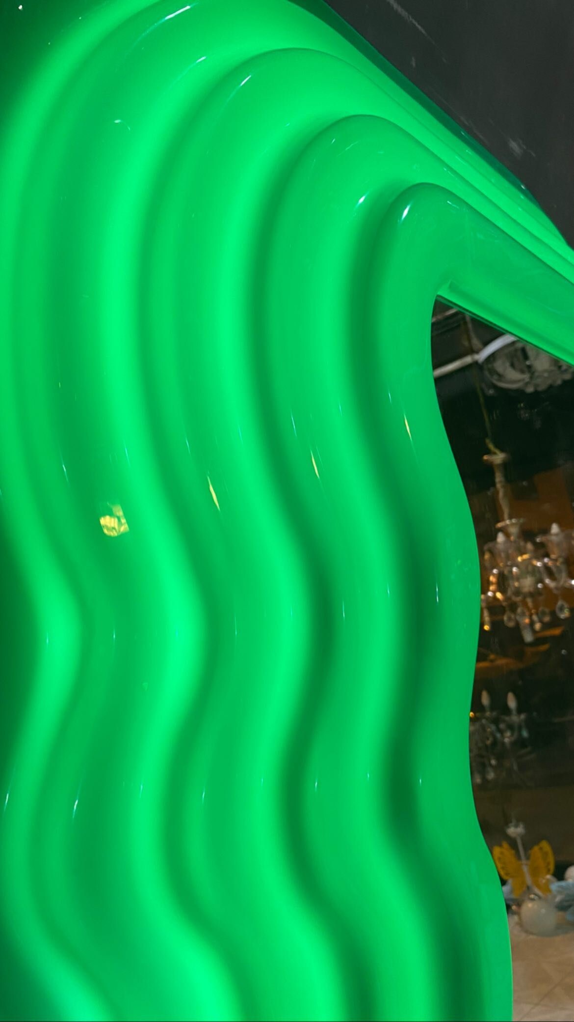 Led Ultrafragola Mirror Colored Floor Length Mirror Full Etsy