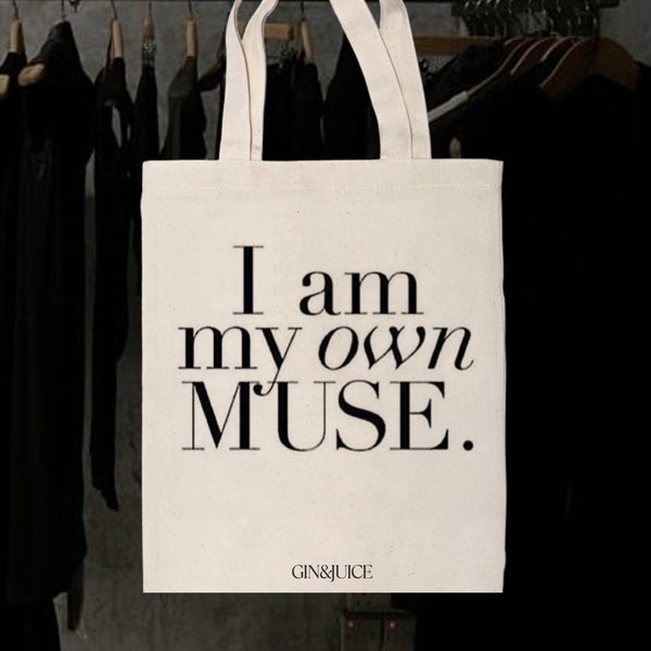 Tote Bag „Muse“| GraphicDesign| 100% Cotton