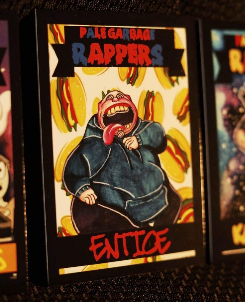 Pale Garbage Rappers Series 1 Trading Cards - Etsy