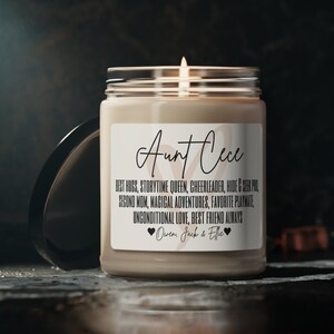 Best Aunt Ever Best Aunt Gifts For Aunt Candle With Message Aunt Birth –  TheShabbyWick