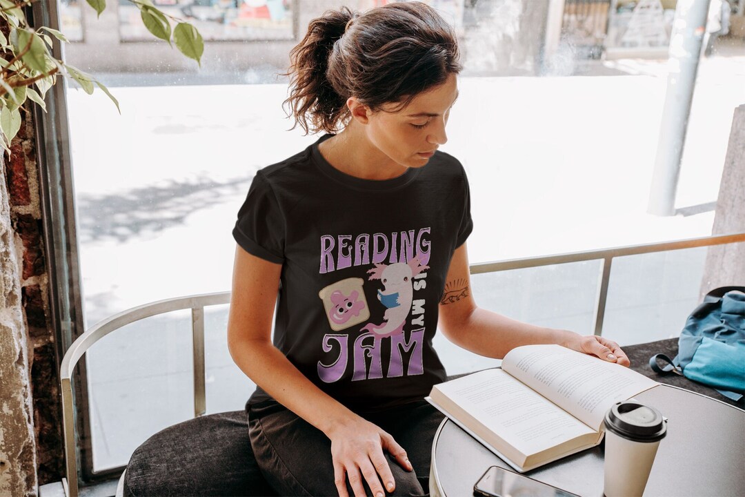 WEITUN 'Readers Gonna Read' Funny Book Lover T-Shirt For Women – Soft Casual Tee, Gift For Bookworms