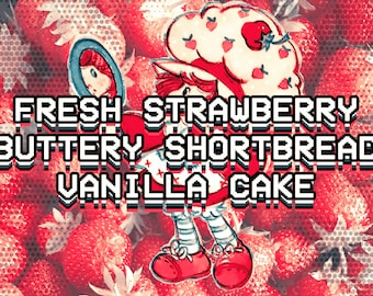 Strawberry Shortcake - Perfume Oil - Sweet Perfume - Roller