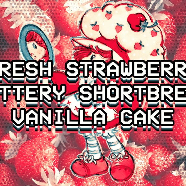 Strawberry Shortcake - Perfume Oil - Sweet Perfume - Roller