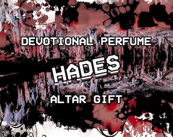 Hades Perfume Oil Roller - Devotional Altar Offering - Mythology Perfume