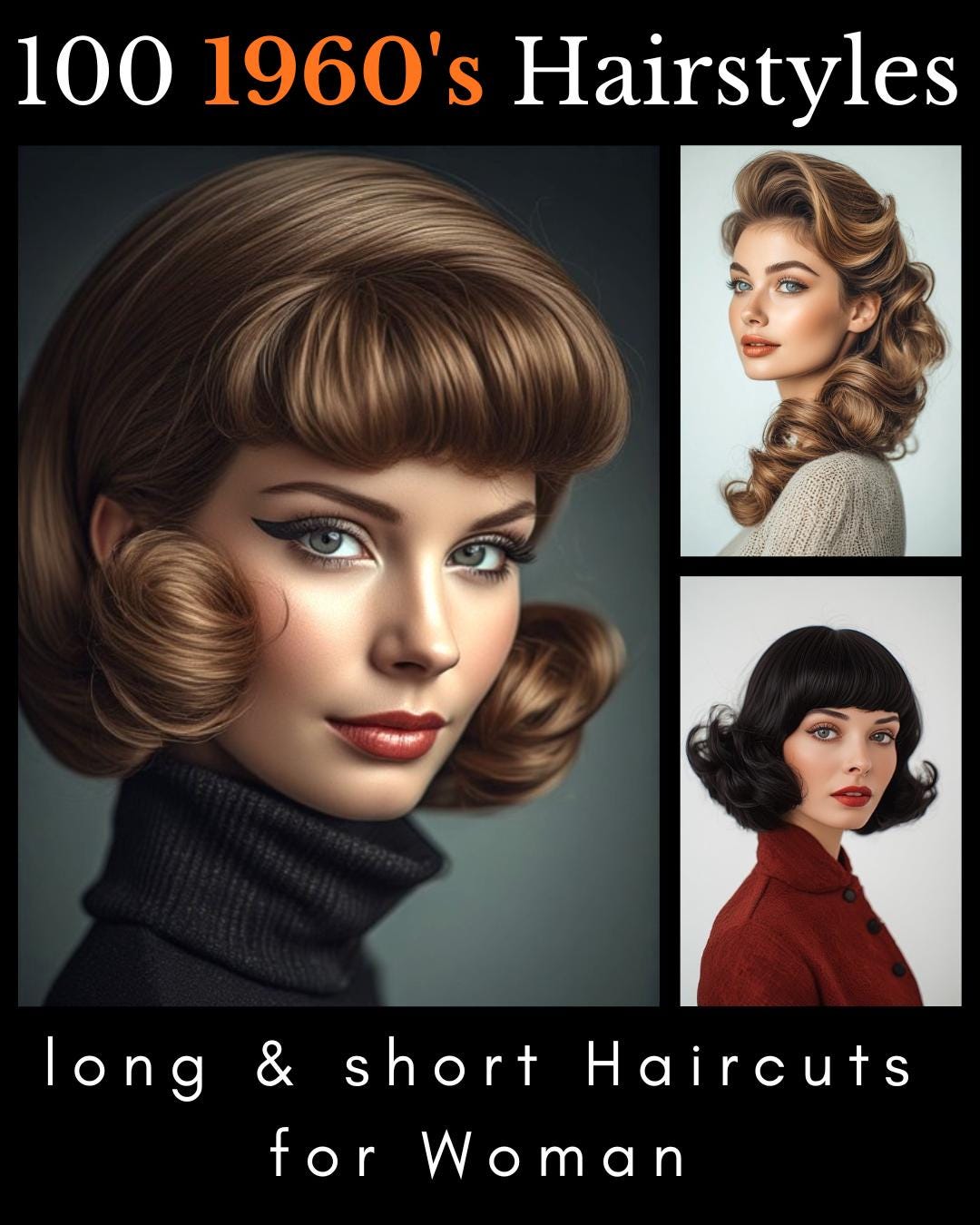 1960年代のヘアスタイル - Etsy 日本