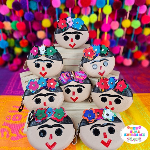 Monedero Mexicano Frida Artesanias Mexicanas Monedero Mexicano