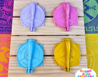 Mini Mexikanische Tortilla Presse: Bunt Küchen Dekor