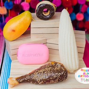 Mexikanische Mini-Münztasche Essen Geldbörse Pan Dulce Schlüsselanhänger Frauen Brieftasche Monedero Bolsa Damen Geschenk