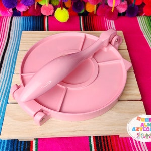 Pink Tortilla Press / Tortilladora / Mexican Style Kitchen / Mexican Tortilla Maker