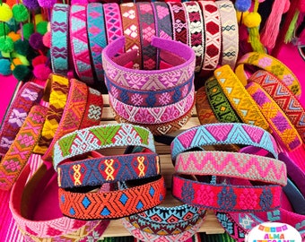 Serre-tête brodé artisanal mexicain / Diadema Bordada Mexicana