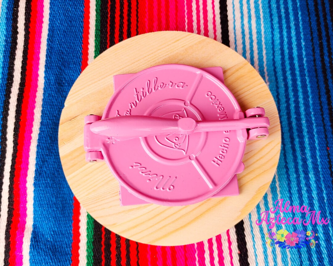 Pink Mini Mexican Tortilla Maker Tortilladora Tortilla Press Mexican