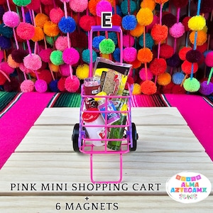 Mini-Mexikanische Kühlschrankmagnete mit verschiedenen Imanes Mexicanos / Süßes Miniatur-Essen