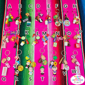 Mexican Food Mini Keychain Handmade In Mexico Llavero Mexicano