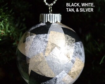 Adorno de bombilla elegante y colorido