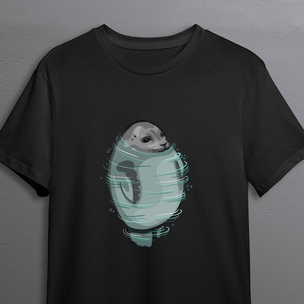 Cute Seal T-Shirt | Funny Shirt | Gift For Women and Men | Unisex T-Shirt | Kawaii Shirt