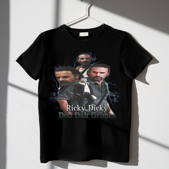 Ricky Dicky Doo Dah Grimes Shirt the Walking Dead Shirt Funny Rick Grimes  T-shirt TWD Meme Shirt Cursed Shirt -  Canada