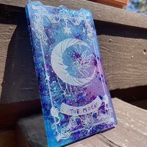Carta de tarot de resina personalizada - Arcanos mayores - Baraja de tarot de adivinación mística