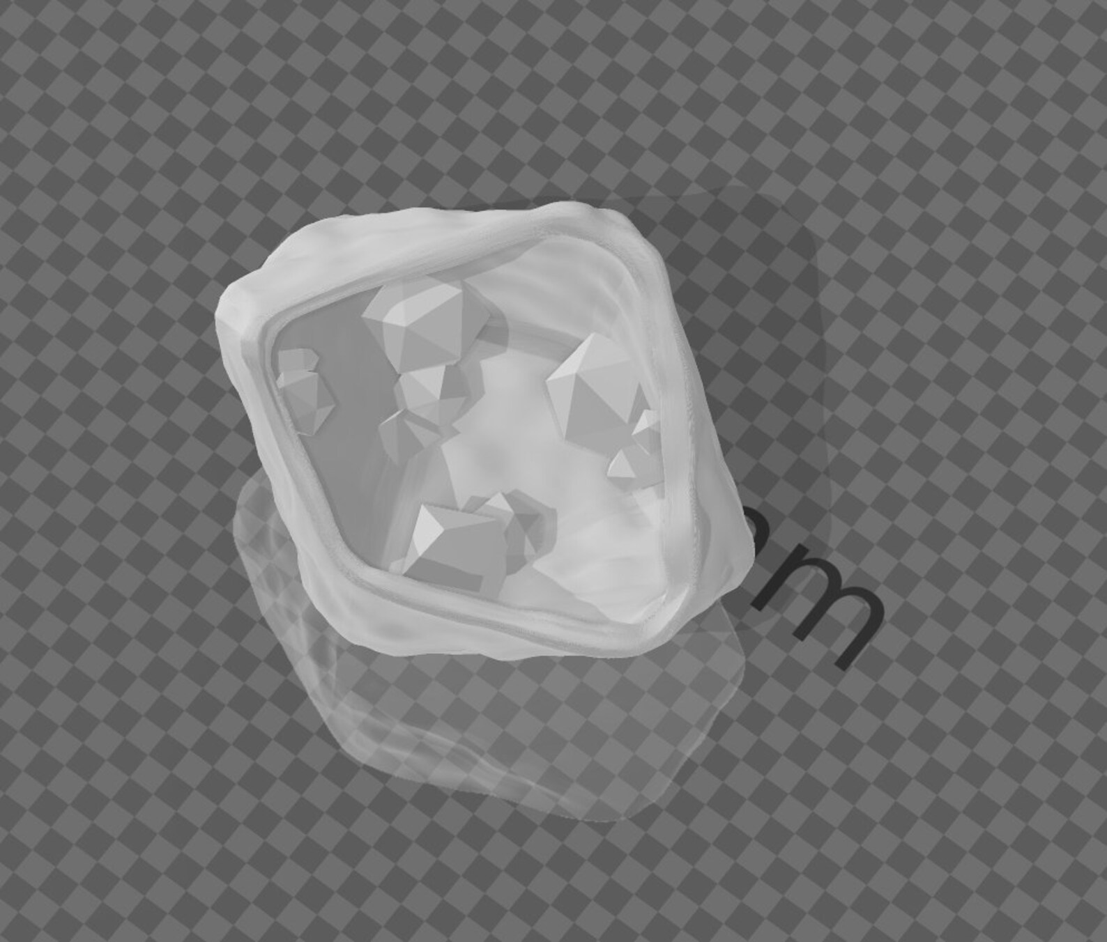 DIGITAL STL File - Geode Crystal Dice Blank Inserts Inclusions Set for ...