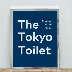 le stampe della toilette di Tokyo, poster della toilette di Tokyo, stampa del film sulla toilette di Tokyo, stampe a tema cinematografico, merchandising cinematografico, poster del film, design giapponese immagine 7