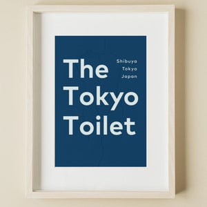le stampe della toilette di Tokyo, poster della toilette di Tokyo, stampa del film sulla toilette di Tokyo, stampe a tema cinematografico, merchandising cinematografico, poster del film, design giapponese immagine 6