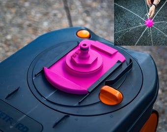 Tapón de limpieza para cassette de inodoro en autocaravanas y caravanas – Compatible con Thetford