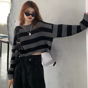 Hoodie crop korea shop