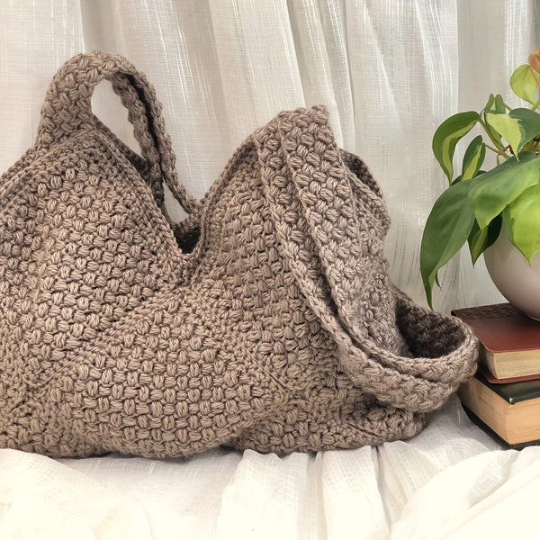 Crochet Shoulder Bag - Handmade Purse