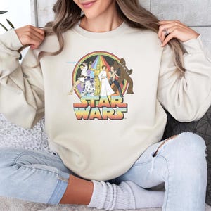 Star Wars Sweatshirt, Star Wars Characters Sweatshirt, Disney Star Wars Sweatshirt, Disneyland Hoodie, Star Wars Hoodie