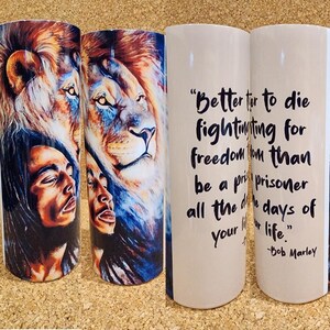 Bob Marley tumbler