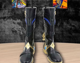 Il Dottore Cosplay boots Replica Genshin Impact Cosplay Accessory. Il Dottore Cosplay Handmade Boots Genshin Impact Cosplaymood Creations
