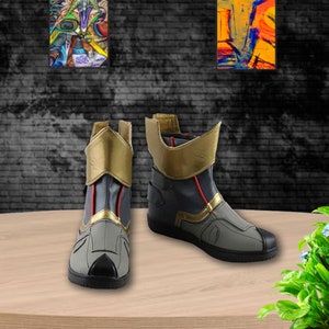 Roxas Cosplay Shoes Replica Kingdom Hearts Cosplay Accessory. Roxas Cosplay Shoe Handmade Videogame Kingdom Hearts Cosplaymood Creations