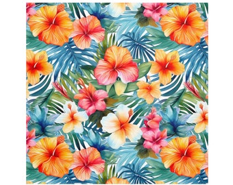 Sarcelle tropicale - Lot de 4 serviettes