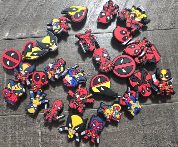 Deadpool croc charm clearance