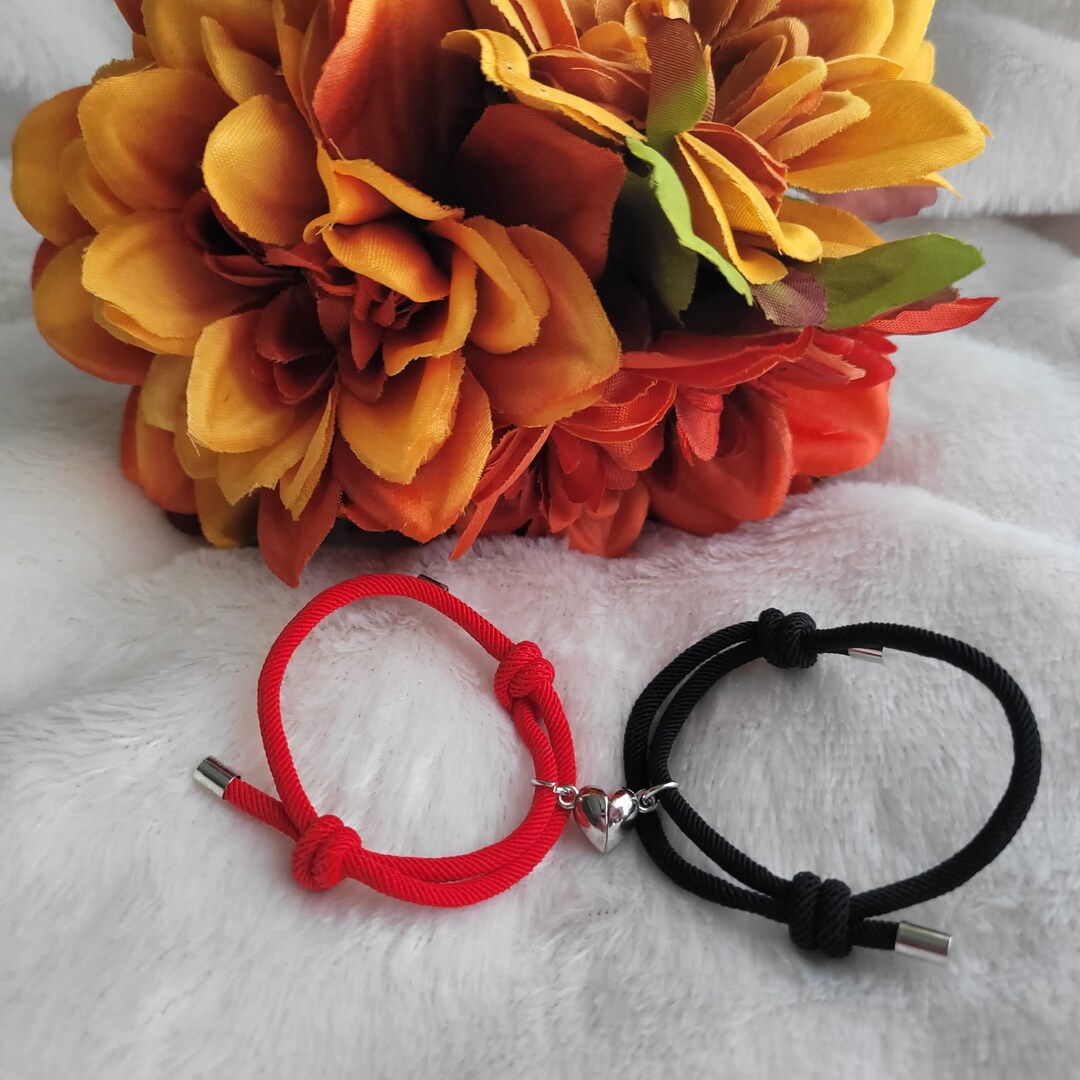 Heart Bracelet for Friends & Couples Etsy