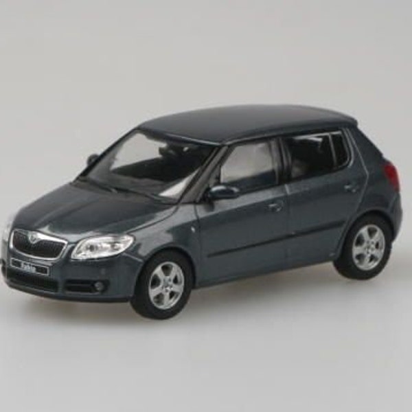 Abrex Skoda Fabia II, 2006, Anthracite grey