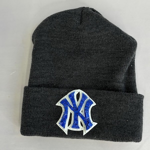 Yankees Beanie for mens elegant cap Mosaic Yankees  beanie Gift for Men Skateboarder Hat Gift for Skater Beanie Glass quiet Luxury Beanie