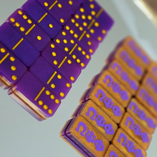 Omega Psi Phi Custom Dominoes