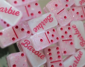 Barbie Themed Dominoes