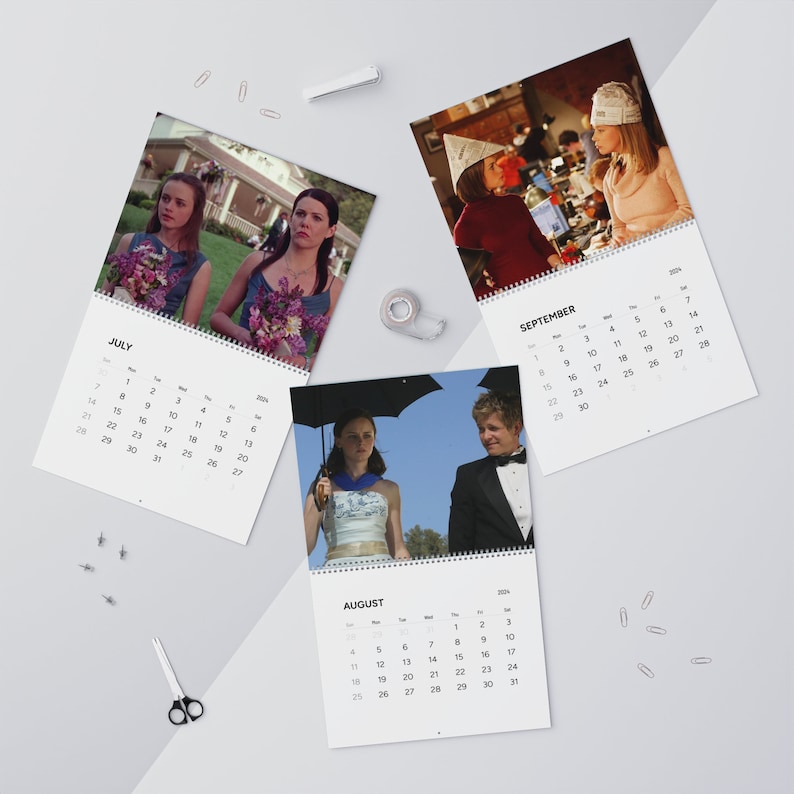 Calendar 2024, Gilmore Girls Calendar, Gilmore Girls Accessories