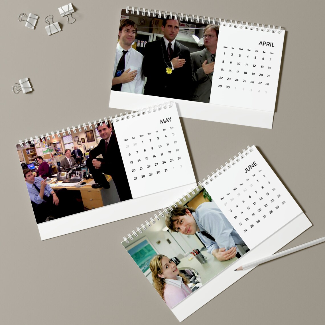 the-office-calendar-2024-2024-table-calendar-the-office-etsy-canada