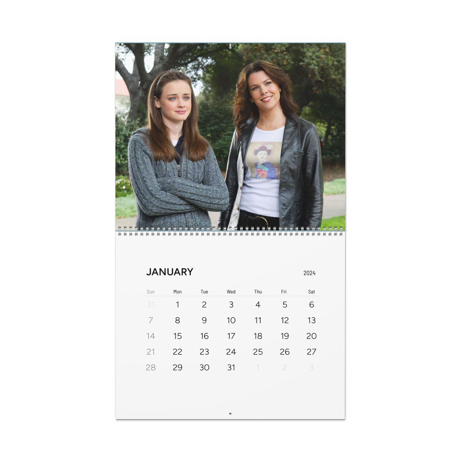 Calendar 2025, Gilmore Girls Calendar, Gilmore Girls Accessories